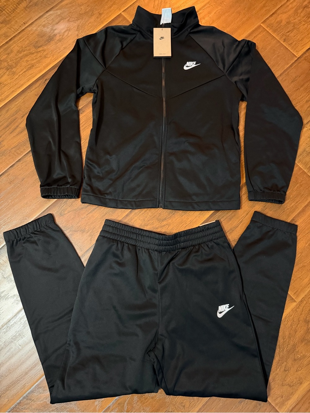 Nike Black Kids' Sweatpants & Zip Jacket Set